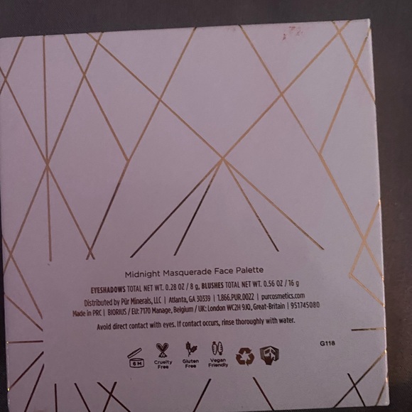 Pur midnight masquerade face palette - Picture 2 of 3